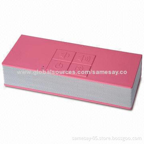2014 Best Portable Bluetooth Speaker with 4W Power, Touch Keys and Aux-in